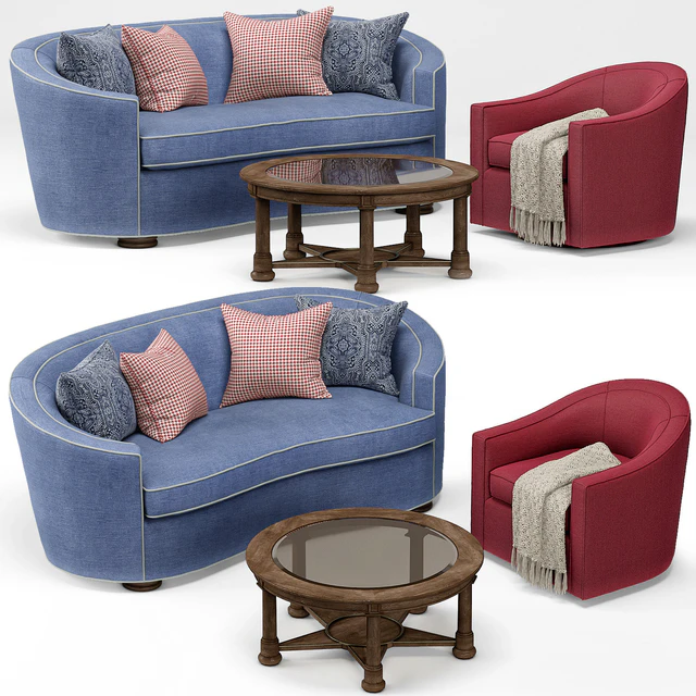 Isla Sofa, Rocco Swivel Chair, Lonestar Cocktail Table — Скачать