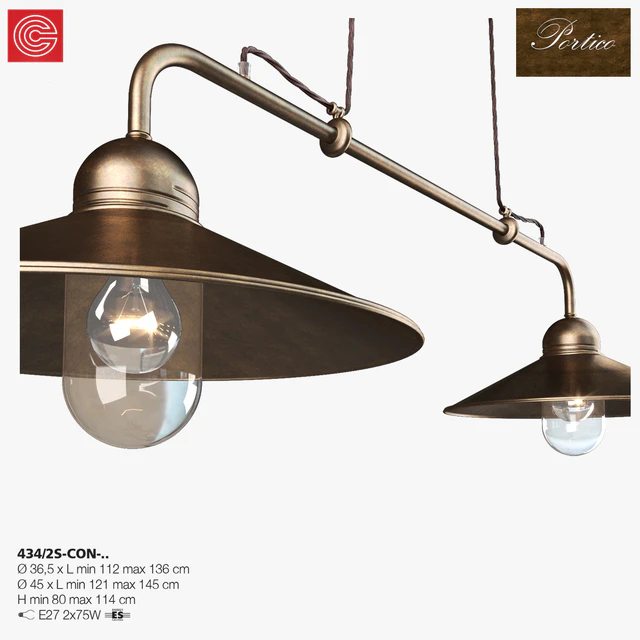 Люстра Cremasco illuminazione ,Portico art.434 — Скачать