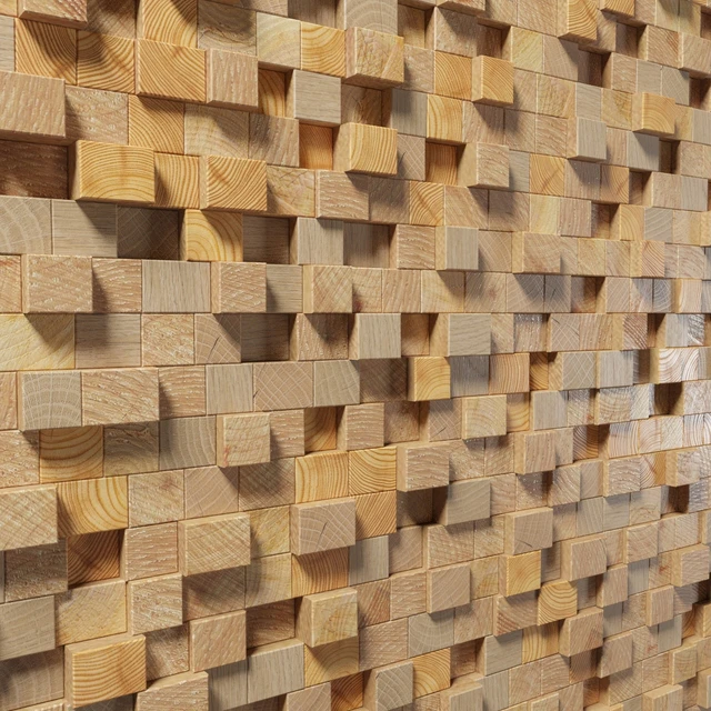 Wooden 3d panel — Descargar
