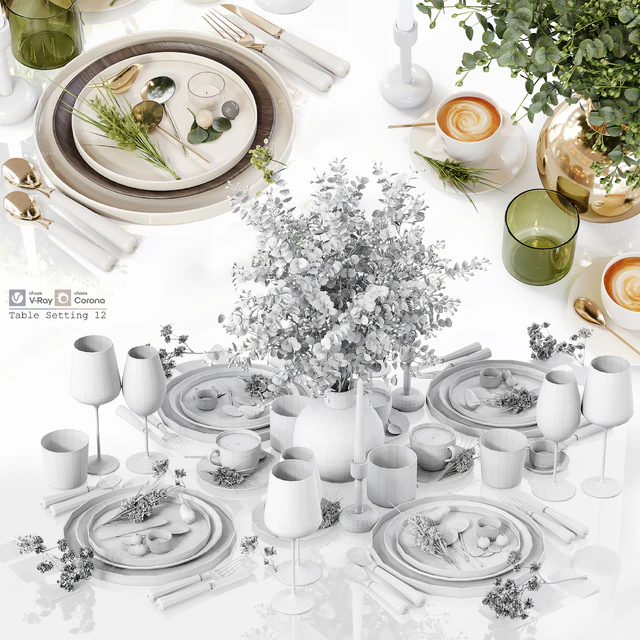 Table Setting 12 — Скачать
