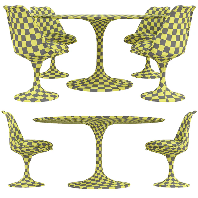 Saarinen tulip table chairs — Descargar