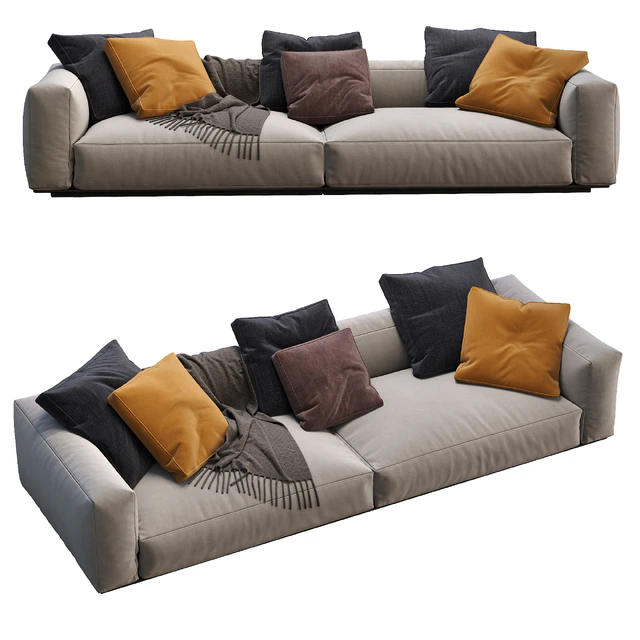 Flexform Sofa GRANDEMARE — Скачать