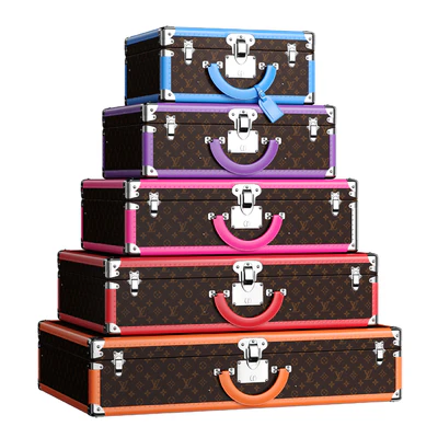 Suitcases Bisten Macassar Multicolore (Louis Vuitton) — View 1