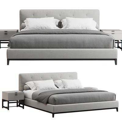 Andersen Quilt Bed by Minotti — Ver 4