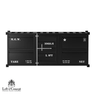 Chest of drawers Sea Container 4 drawer "Loft concept" — Ver 2