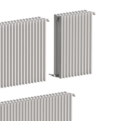 Heating radiators are rectangular. 5 models — Ver 6