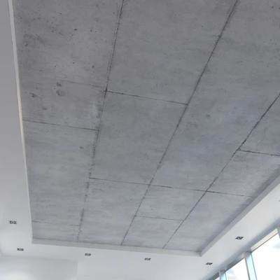 Ceiling concrete with seams — Ver 3