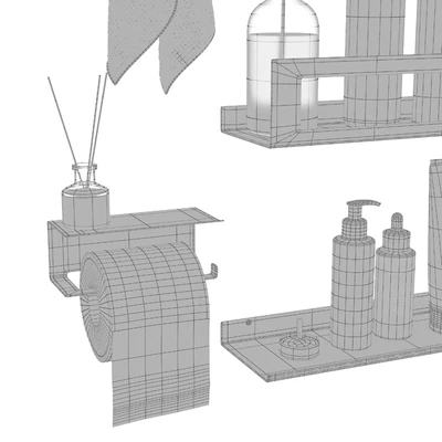 Bathroom accessories from LZ-M #2 — Ver 7