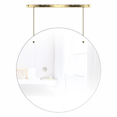 Exhibit Frameless Accent Mirror — Ver 1