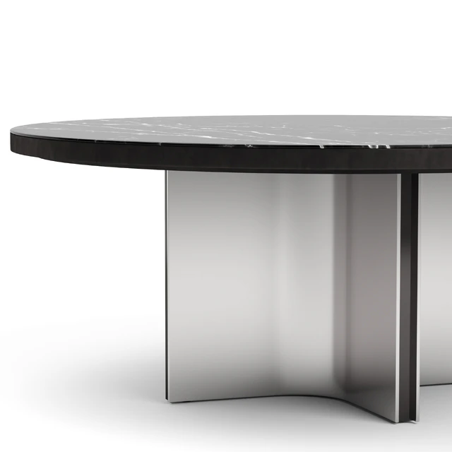 Minotti Belt chair and Marvin table — Скачать