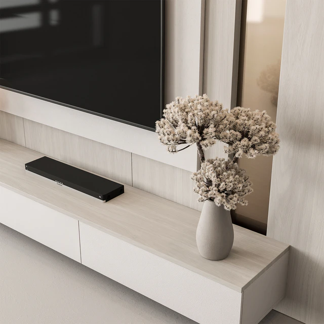 TV Wall Beige and Gold - Set 147 — Descargar