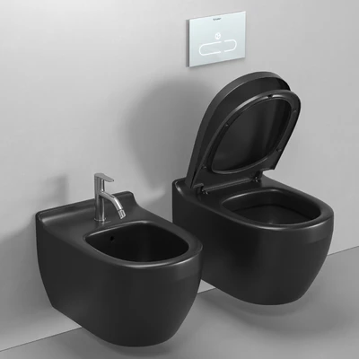 Duravit Starck 3 wall-hung toilet and bidet — Ver 5