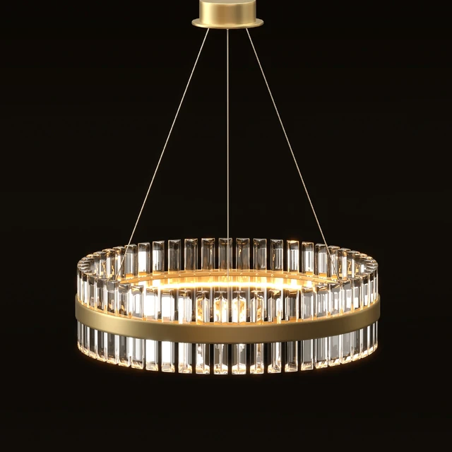 ALLIE MULTI-TIERED CASCADING GOLD CRYSTAL CHANDELIER — Скачать