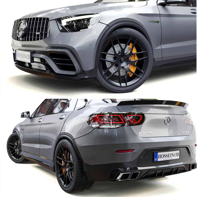 Mercedes Benz GLC 63 S AMG Coupe — Скачать