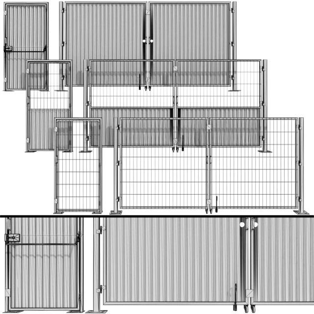 Oar gate, gate for building, a site — Descargar