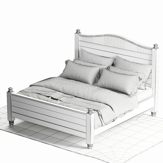 Pottery Barn Cortona Bed — Скачать