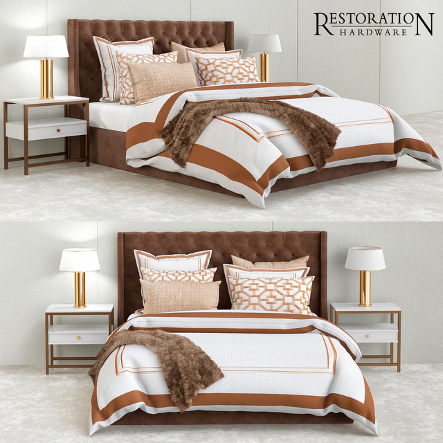 Restoration hardware gold bedroom — Descargar