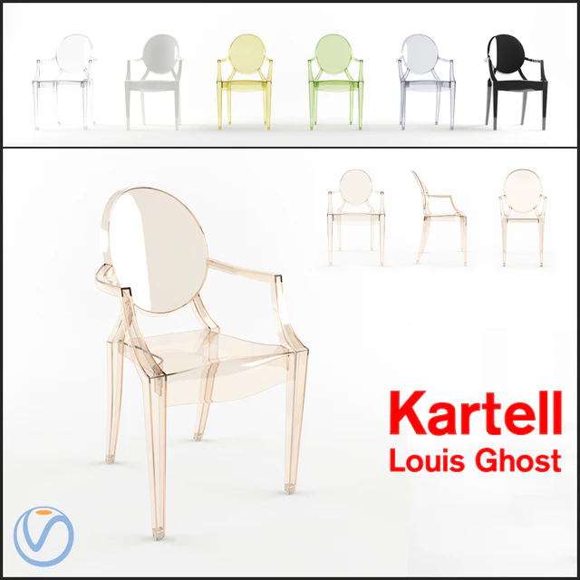 Kartell Louis Ghost Chair — Descargar