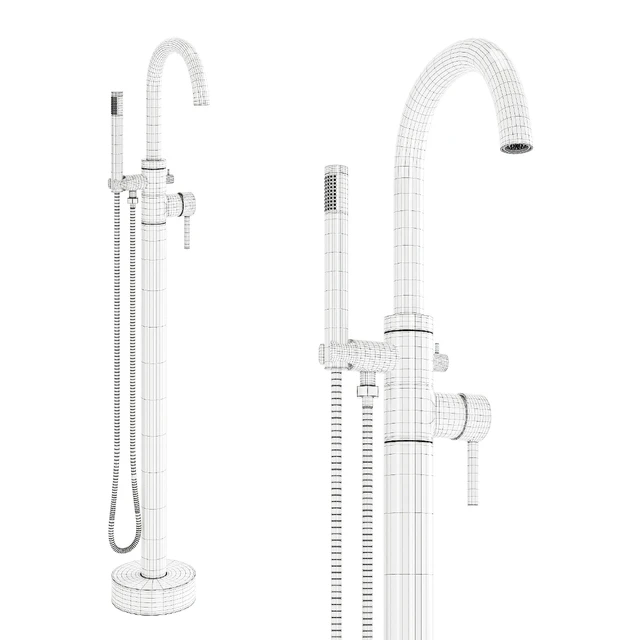WoodBridge Freestanding Air Whirlpool Bathtub — Descargar