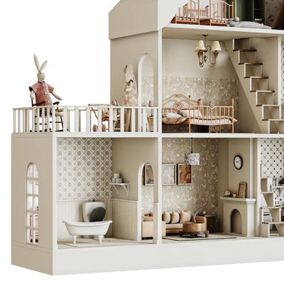 Dollhouse with toys — Ver 4