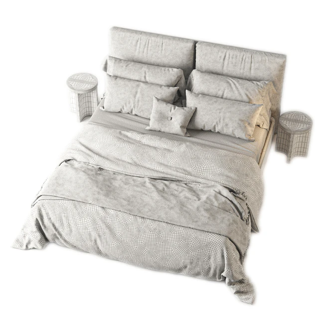 Meridiani Oliver Bed 01 — Descargar