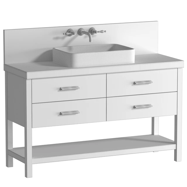 Тумба с умывальником. Мебель для ванной.Bathroom furniture — Скачать