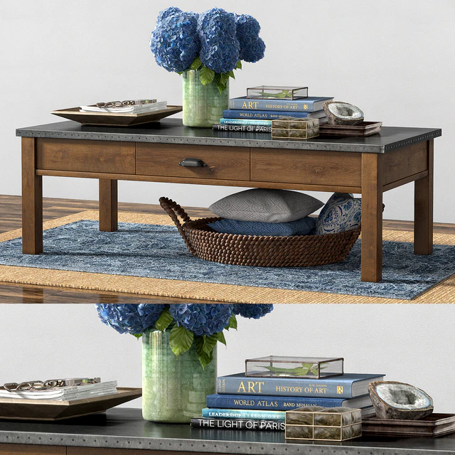 Pottery barn CHANNING COFFEE TABLE — Download