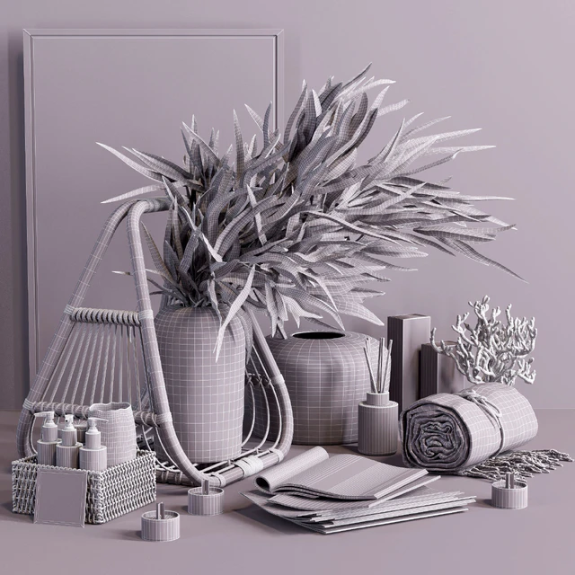 PURPLE MOOD   Decorative set — Descargar