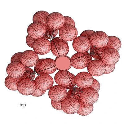 Frosted Bubble Chandelier — Вид 5