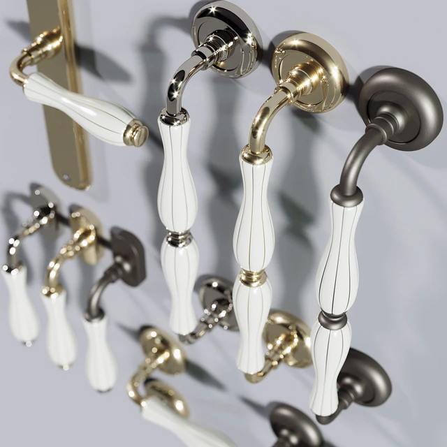 Set of door handles Fimet Lady 148 — Descargar