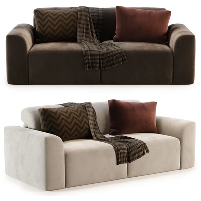 Corner Sofa Baivin Soft Light by Divan — Ver 3