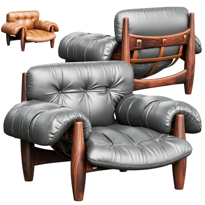 Mole Lounge Armchair — Ver 4