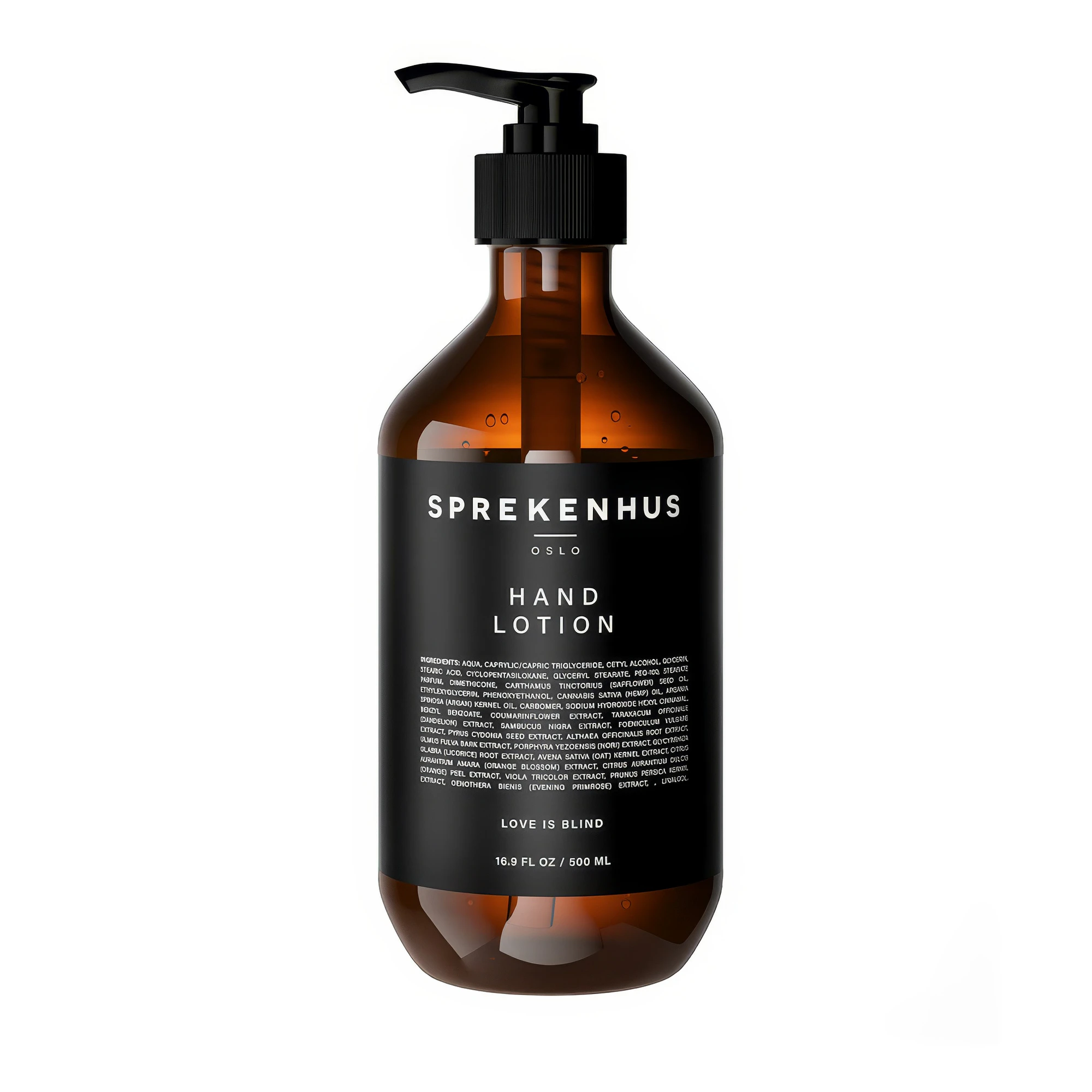 hand lotion 500ml love is blind by sprekenhus — Download