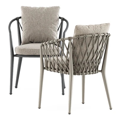 Erica outdoor chair and Fiore Outdoor table by bebitalia — Вид 4