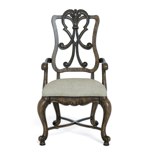 Rhapsody Wood Back Arm Chair — Скачать