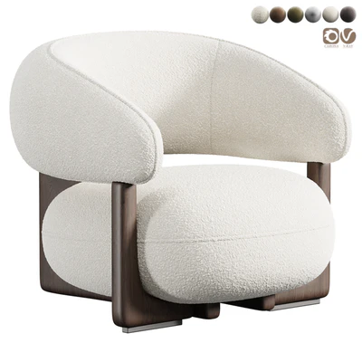 Ruby Lounge Chair Cattelan Italia — download