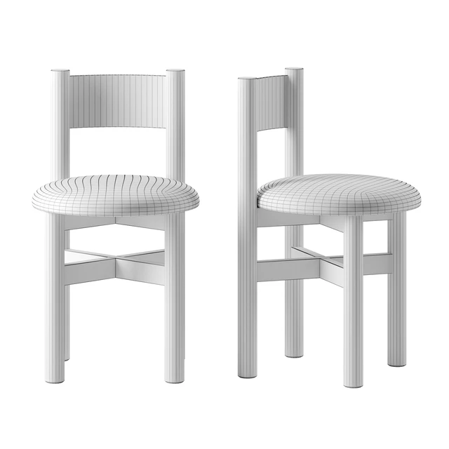 Teddy Dining Chair by House of Leon — Скачать