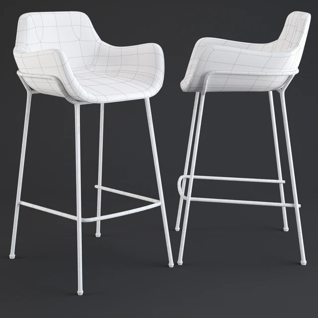 Coco Upholstered Bar Stool — Descargar