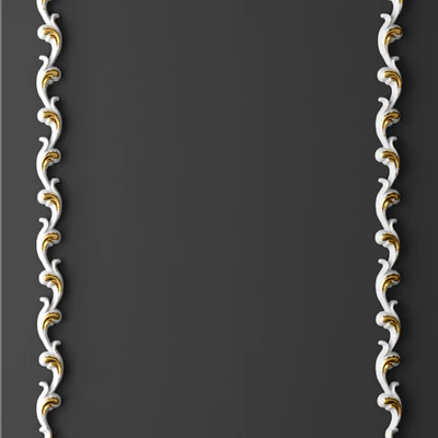 Лепнина. Рамка, Лепнина, luxury, золотой декор, резьба, лепка, лепной, корона, набор, классическая — Вид 3