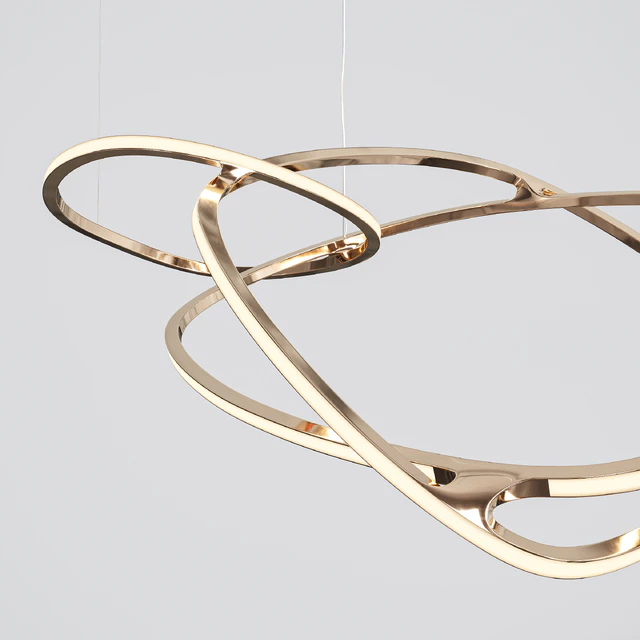 On it Goes II   Suspended Light Sculpture by NIAMH BARRY 2020 — Скачать