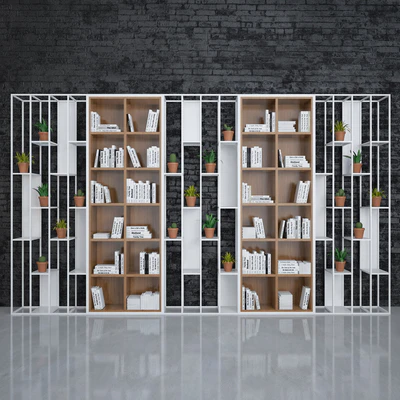 White Book Shelf — Ver 1