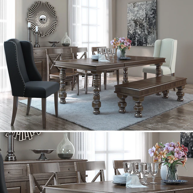Signature Design by Ashley Gerlane Casual Dining Room Group — Скачать