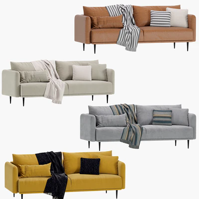 Sofa Loft Sayle Barhat Emerald / Диван Сайле — Ver 7