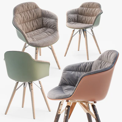 Bontempi Mood covered armchair — Вид 1