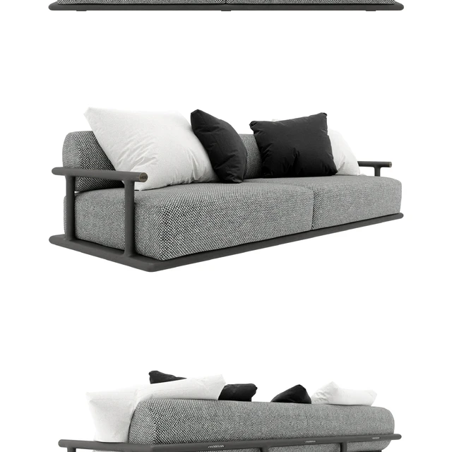 Flexform Mood Icaro Sofa — Скачать