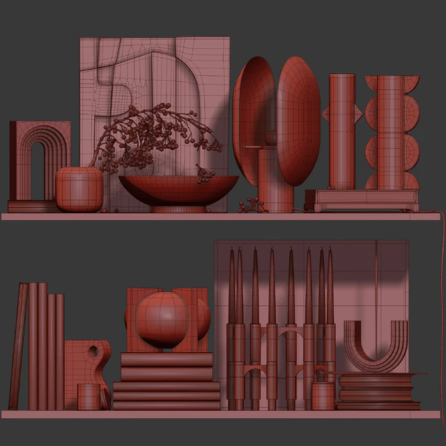 Decorative set 011 with berries and 101 Copenhagen — Descargar