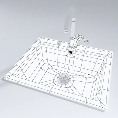 Sink CG 5 - 51x62 cm — Ver 3
