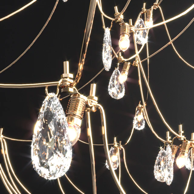 Crystal Galaxy Quasar Chandelier — Скачать
