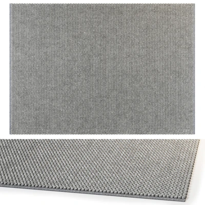 BENUTA WOOL RUG BEADS GREY — Вид 1