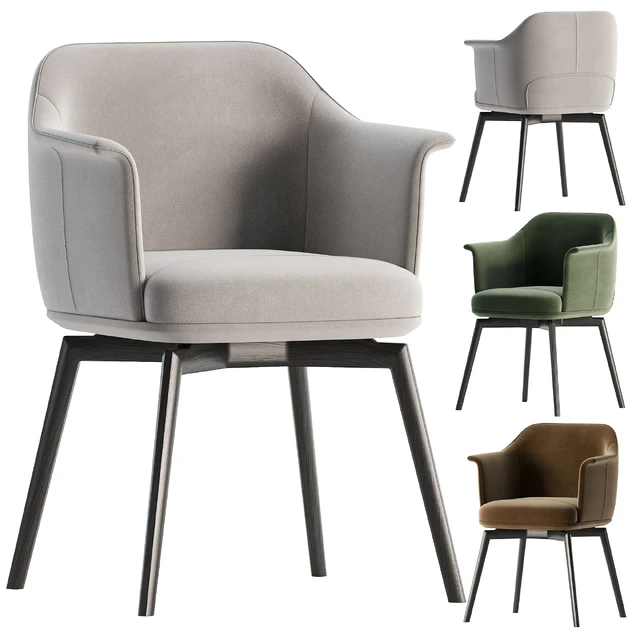 Poltrona Frau Archibald Chair — Descargar
